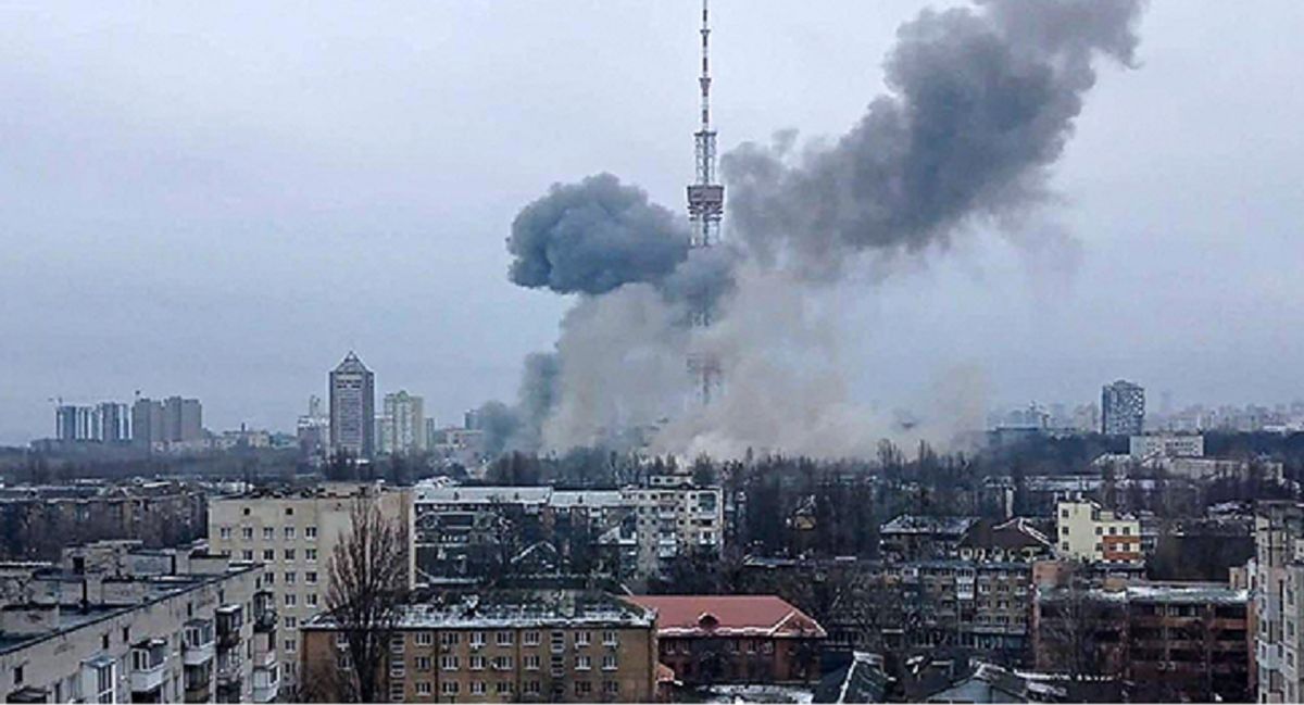 Atak na Ukrainę. W ostrzale wieży telewizyjnej zginęli cywile 
