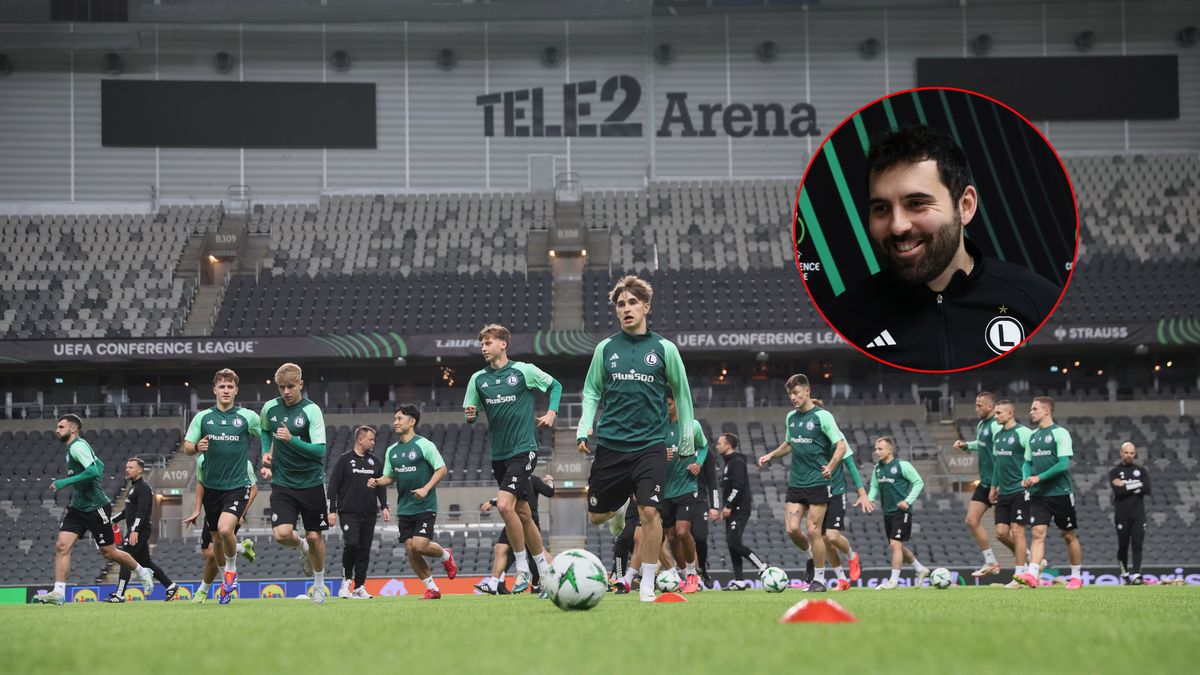 PAP / Leszek Szymański / Na zdjęciu: Legia Warszawa przygotowuje się do meczu z Djurgardens