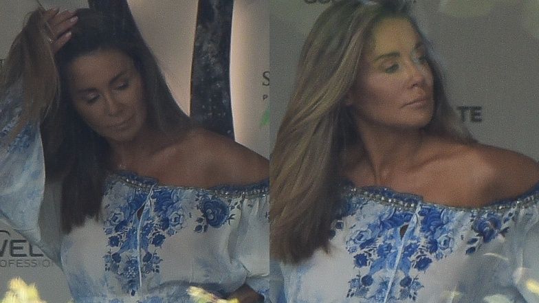 Małgorzata Rozenek kręci loki i robi się na bóstwo