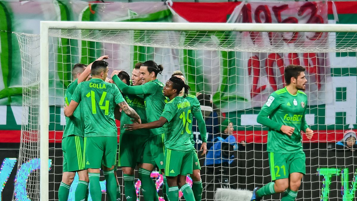 Newspix / Pawel Andrachiewicz / PressFocus / Na zdjęciu: piłkarze Śląska Wrocław