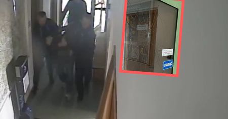 Policjanci usłyszeli hałas. Osłupieli na widok mężczyzny w poczekalni