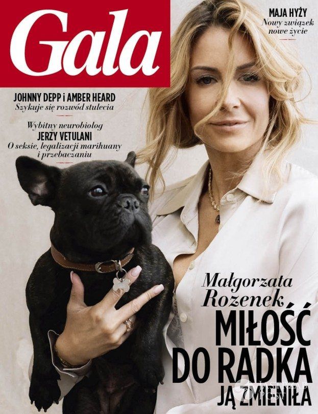 Małgorzata Rozenek na okładce "Gali"