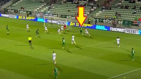 Jakub Piotrowski nie zwalnia tempa. Przytomne zachowanie i gol kadrowicza