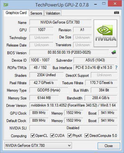 Asus GeForce GTX 780 StriX – wysoka wydajność i… absolutna cisza [test] 5