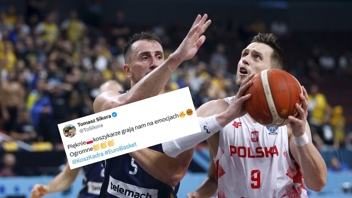 PAP/EPA / EPA/TOMS KALNINS/ x.com/ToSikora / Na zdjęciu: Mateusz Ponitka (P) 