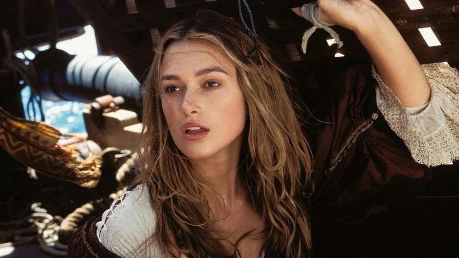 Keira Knightley w "Piratach z Karaibów"