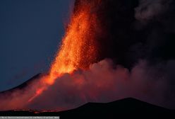 Etna znów aktywna. Kolejna erupcja wulkanu uchwycona z satelity