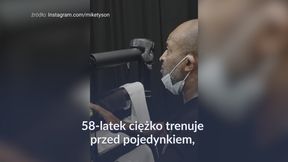 #dziejesiewsporcie Ciągle to ma! Tak 58-letni Mike Tyson szykuje się do walki