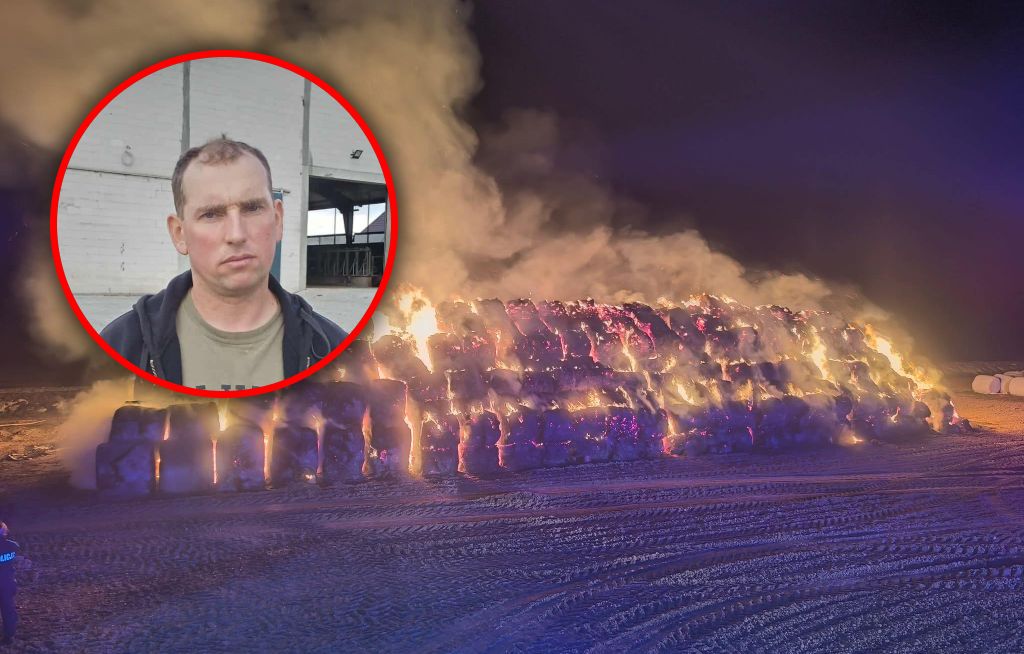 Dramat rolnika spod Radziejowa. Spalili mu snopy, od lat jest nękany