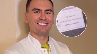 Conan Kaźmierski zaczął pracę w szpitalu. Jeszcze przed dyżurem miał "pierwsze problemy"