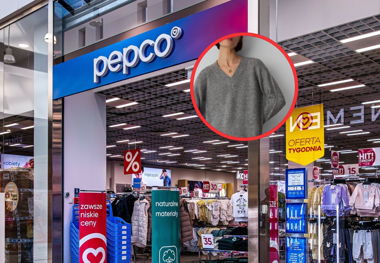 Tę sukienkę z Pepco już wykupują. Ideał na zimę