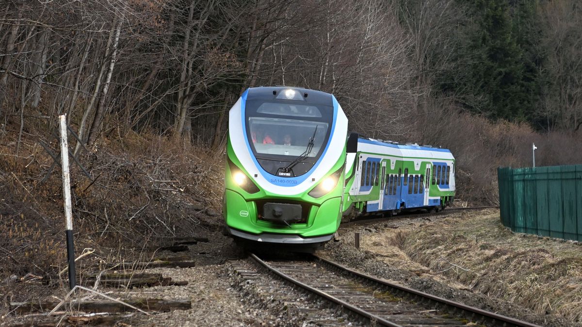 Pociąg przewożący uchodźców z Ukrainy 