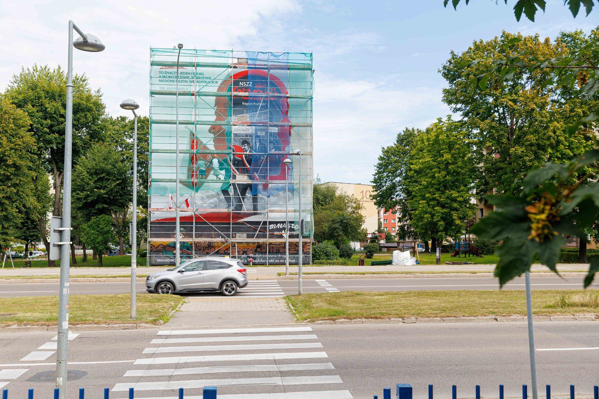 Powstaje mural poświęcony Solidarności