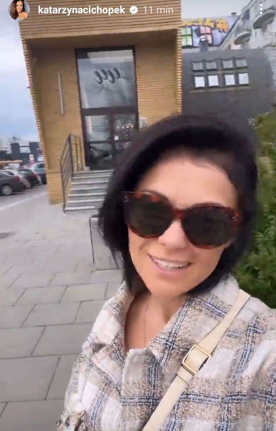 Kasia Cichopek u fryzjera