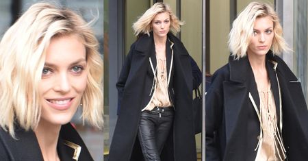 Promienna Anja Rubik w botkach za 3 tysiące