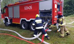 Łobez. Tragiczny pożar. 61-latek zginął w płomieniach