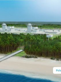 When will Poland build its first nuclear power plant?