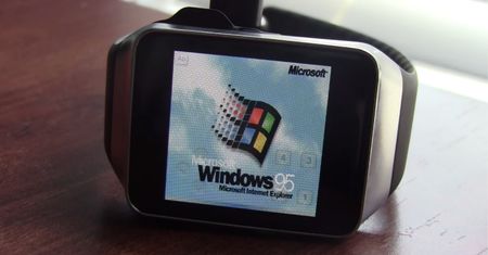 Pełny Windows 95 na zegarku? Proszę bardzo