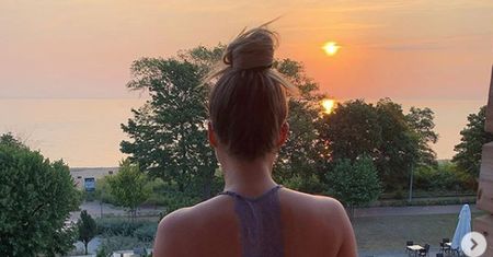 Małgorzata Rozenek podziwiała wschód słońca. Te widoki zapierały dech