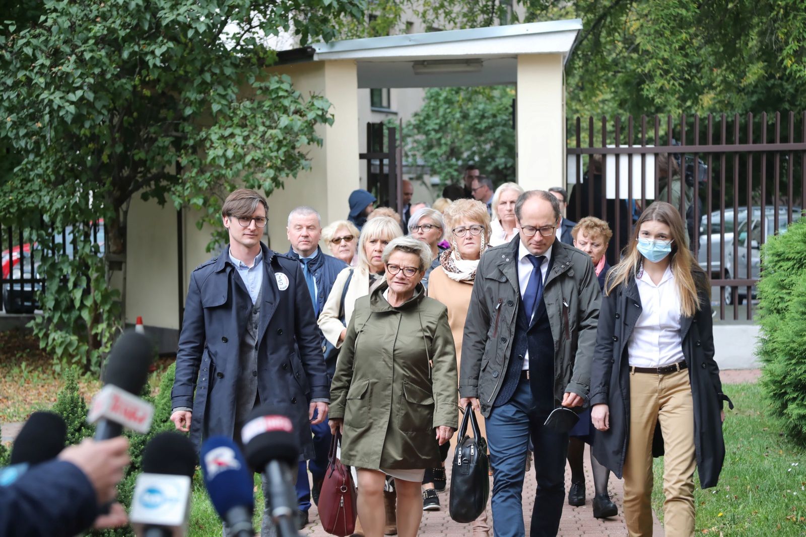 białe miasteczko, medycy, protest 