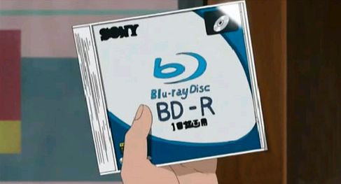 Blu-ray w anime... jako product placement 1