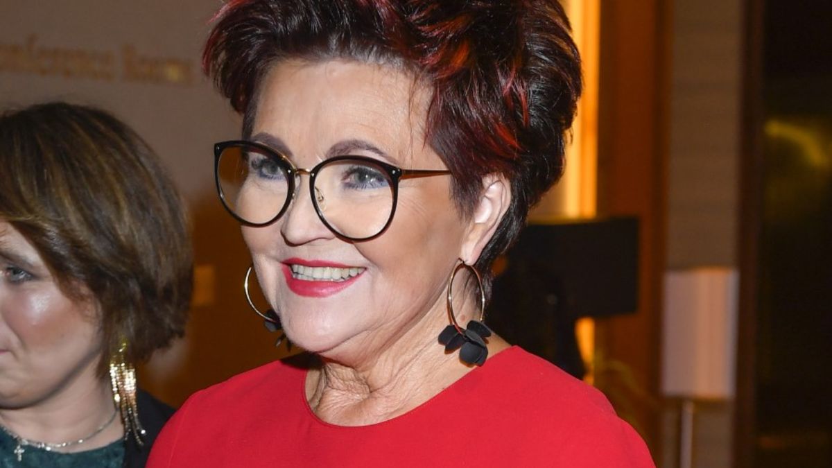 Jolanta Kwaśniewska ubrała się inaczej niż zwykle