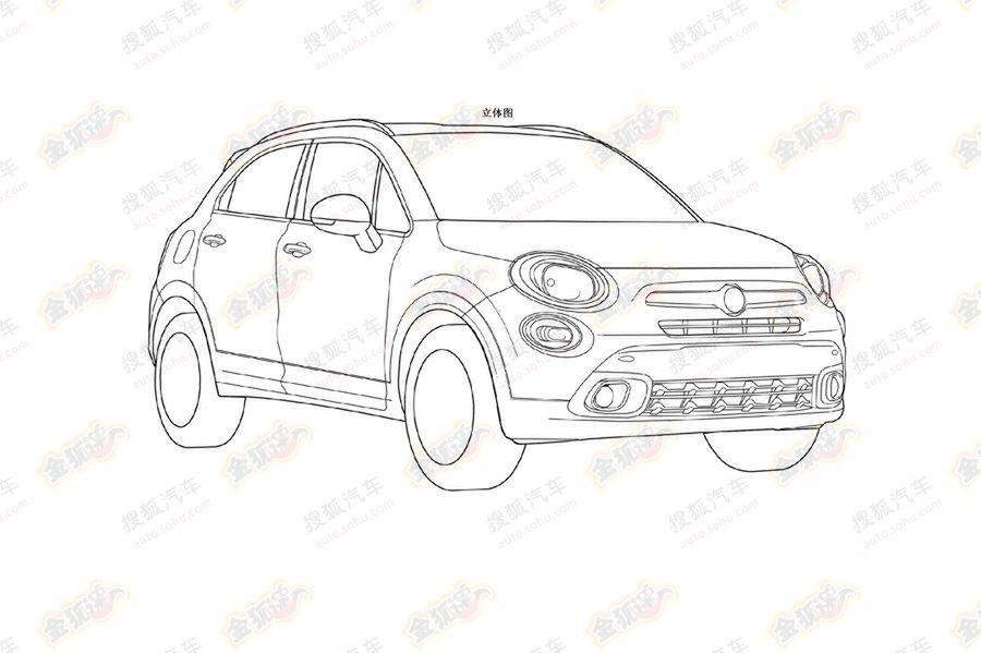 Fiat 500X – wyciekły rysunki patentowe