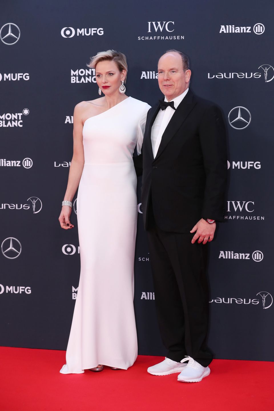 książę Albert i księżna Charlene