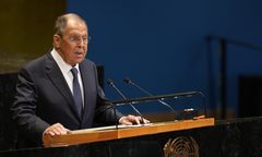 Ławrow o wojnie w Ukrainie: "Nie zamierzamy przerywać"
