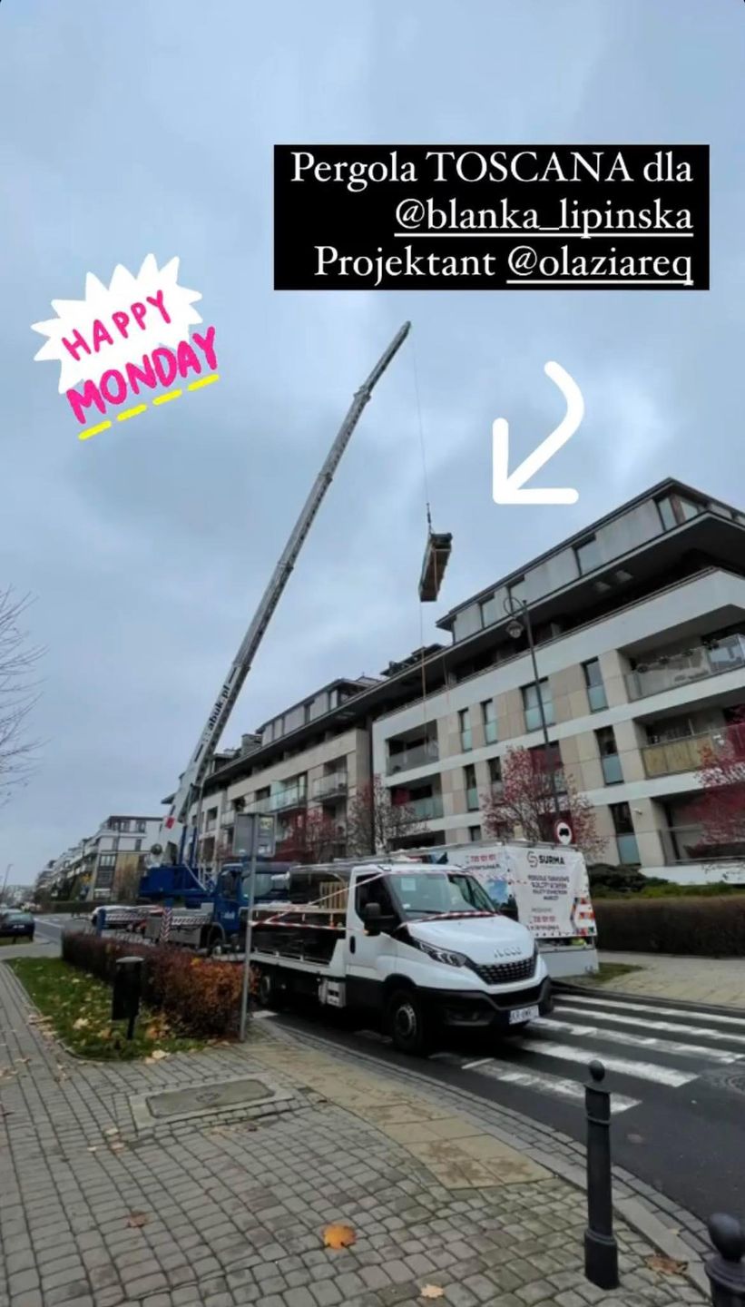 Blanka Lipińska dopieszcza swoje gniazdko