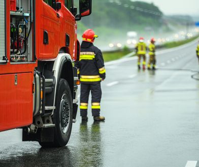 Śmierć na autostradzie A1. Dwa wypadki w ułamku sekund