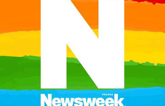 „Newsweek Polska” z tęczowym logo na Miesiąc Dumy