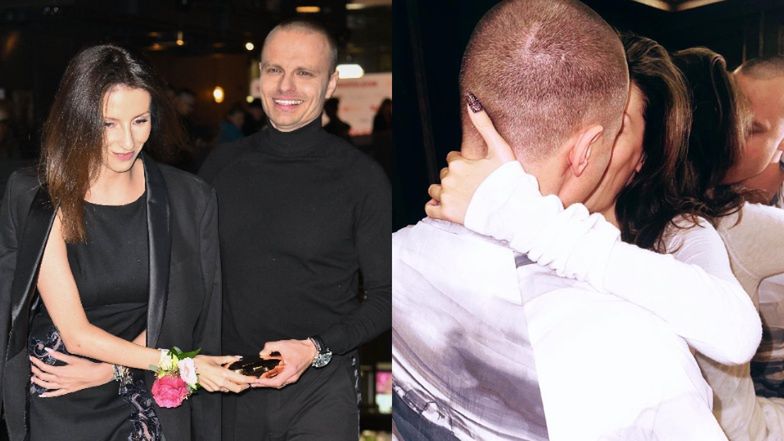 Marcin Hakiel MIGDALI SIĘ z ukochaną w windzie