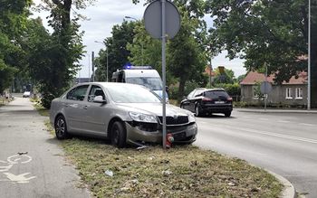 Kierująca skodą potrąciła 70-latkę na chodniku