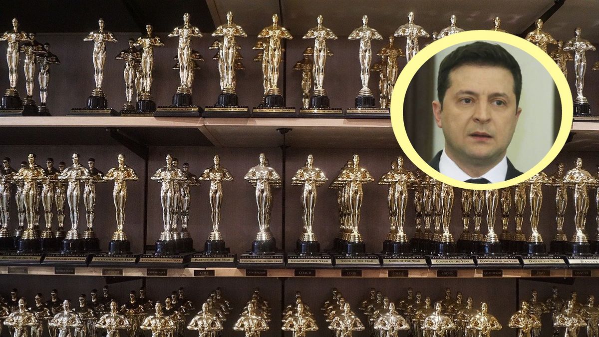 Oscary/prezydent Zełenski