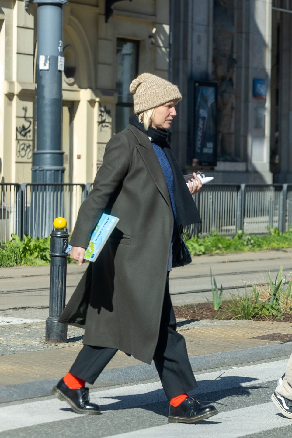 Joanna Kulig z mężem i synem