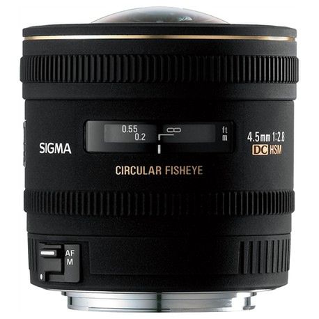 Sigma 4.5mm F2.8 EX DC HSM Circular Fisheye