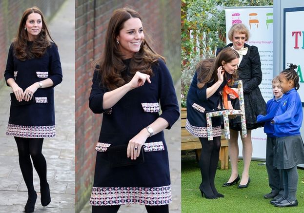 Księżna Kate w szóstym miesiącu ciąży! (ZDJĘCIA)