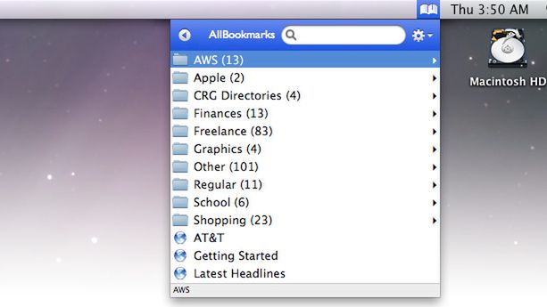 AllBookmarks - wszystkie zakładki w jednym miejscu 1