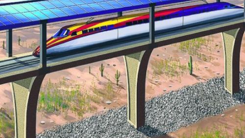 Pociąg na energię słoneczną 1