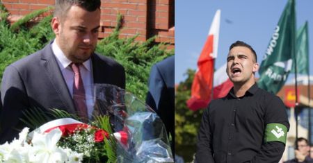 Prezydent Łomży Z NARODOWCAMI podczas marszu ku czci rocznicy Powstania Warszawskiego! "Byłem tam prywatnie"...