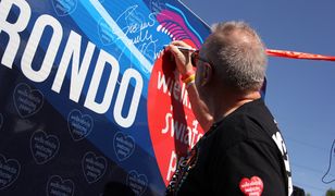 Sosnowiec. Wizyta Jurka Owsiaka. Otworzył rondo im WOŚP