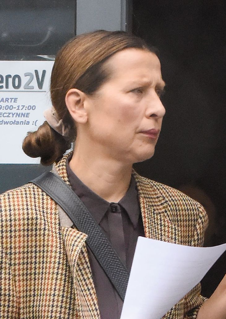 Katarzyna Herman przyłapana w Warszawie