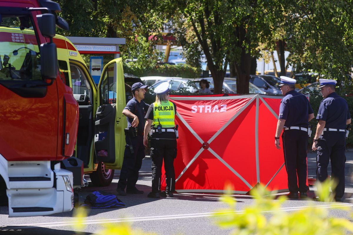 woronicza, wypadek, areszt, przystanek autobusowy, policja, dziecko Tragedia przy Woronicza. Sąd zdecydował ws. kierowcy