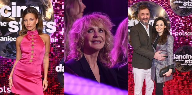 Celebryci oblegają ściankę podczas 4. odcinka "Tańca z Gwiazdami": Julia Wieniawa w różowej mini, Beata Ścibakówna i Jacek Rozenek z żoną (ZDJĘCIA)