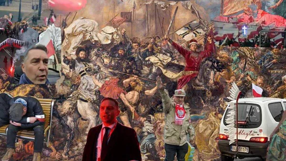 Tak wyglądał jeden z memów, które powstały na cześć słynnej "Bitwy pod Empikiem" 