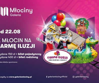 Galeria Młociny rozdaje bilety na "Farmę Iluzji"