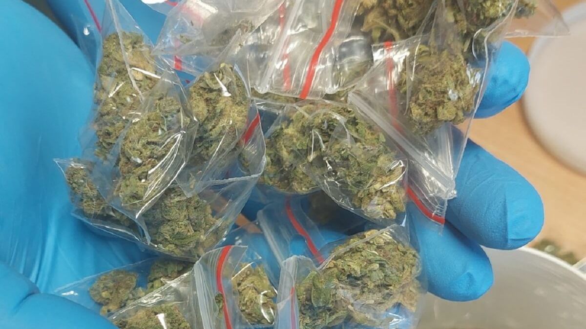 marihuana w woreczkach