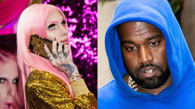 Jeffree Star WYŚMIEWA plotki o romansie z Kanye Westem i wbija mu szpilę: "To bez sensu, ja przecież lubię WYSOKICH mężczyzn"