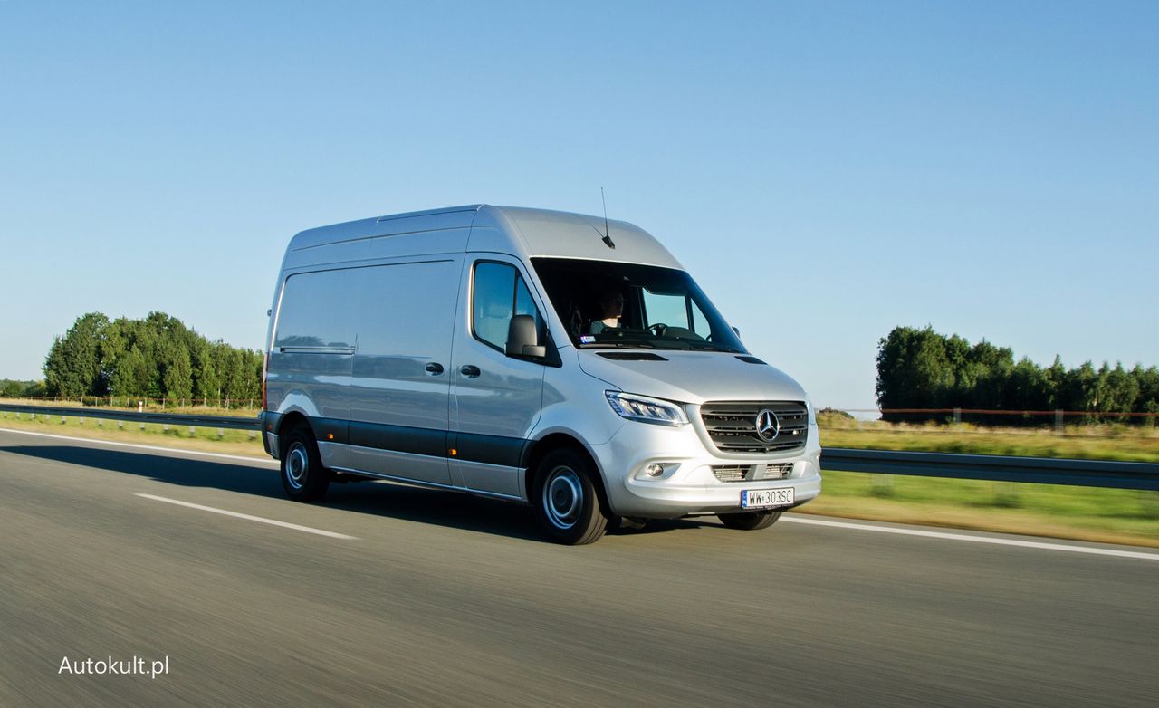 Test: Mercedes Sprinter furgon 314 CDI - jednak im prościej, tym lepiej